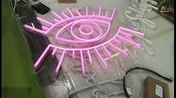 MakeNeon Multi Color Neon Sign with Remote Control