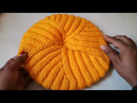 cap knitting tutorial 