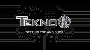 Tekno RC Setting Toe and Bump