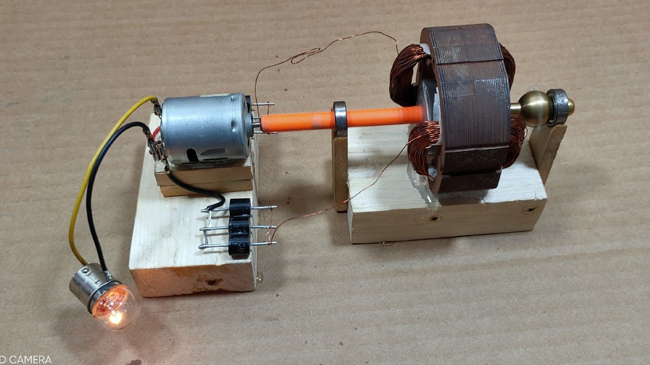 Make Dc Motor Free Energy 100% Free Energy Bulb - YouTube