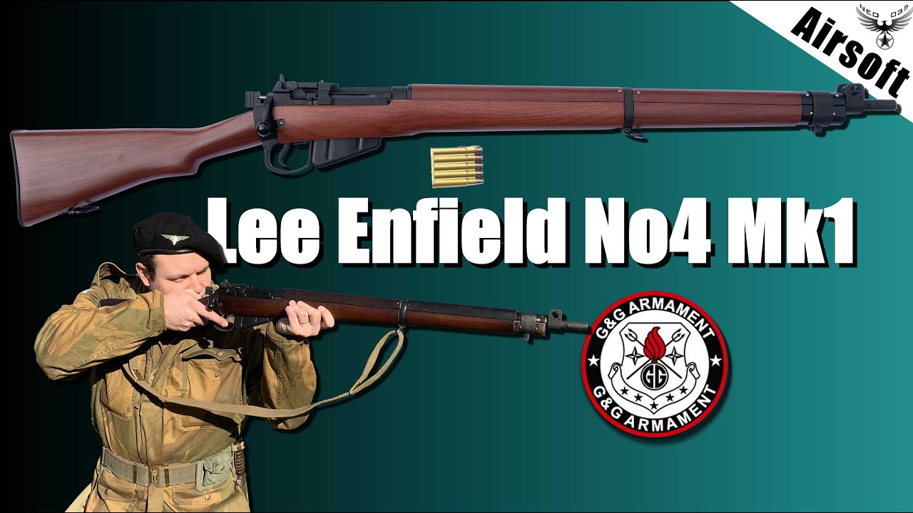 🇬🇧 Lee Enfield No4 Mk1 G&G - AIRSOFT WW2 VIDEO REVIEW - [ENG SUB] -  YouTube