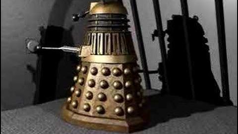 TARDIS and Dalek CGI - Random Unused Renders