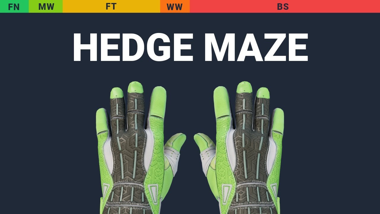 Sport Gloves Hedge Maze Skin Float And Wear Preview YouTube