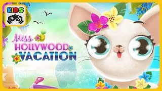 Miss Hollywood: Отпуск * игра для детей про питомцев от Budge Studios * iOS | Android screenshot 1