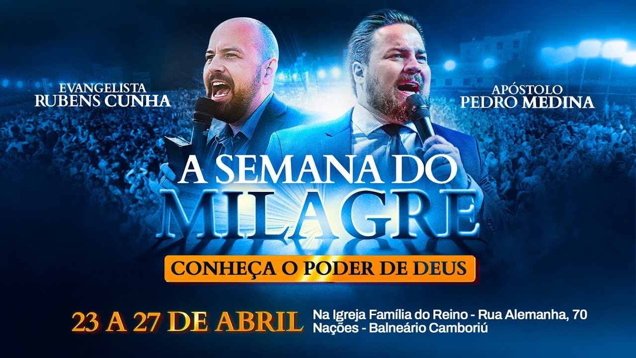 SEMANA DO MILAGRE | 24/04/2025 | FAMÍLIA DO REINO - Pr. Pedro Medina