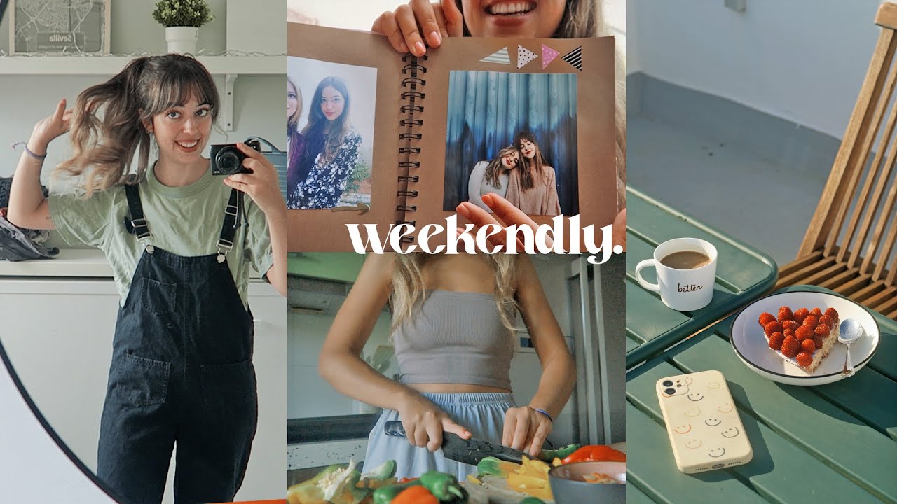 WEEKEND VLOG l dos restaurantes gluen free, mi época tumblr y batchcooking de domingo