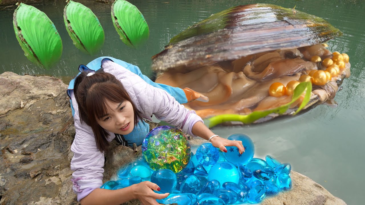 🫣🐚💎 Clam-tastic Fortune: Young Explorer’s Wild Find Makes Her a Gem Expert Overnight!