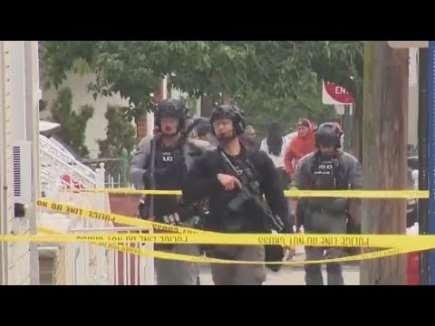 Suspect barricaded in NJ after hit and run, arrested: police - YouTube