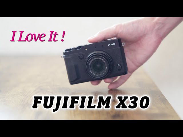 FUJIFILM X30というコンデジのお話【クラシカルスタイル】 - YouTube