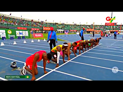 WATCH Men’s 100m Final & Women's 100m Final At African Games, Nigeria Wins, Ghana, Cameroon