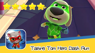 Talking Tom Hero Dash Run DAY#305 Walkthrough Endless runner Save the world Recommend index five sta