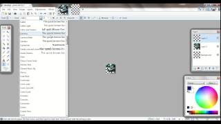 How to make an xat avatar using Paint.net [HD]