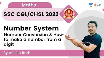 SSC CGL Foundation Batch | MATHS | Number System | Number Conversion | Ashish Rathi
