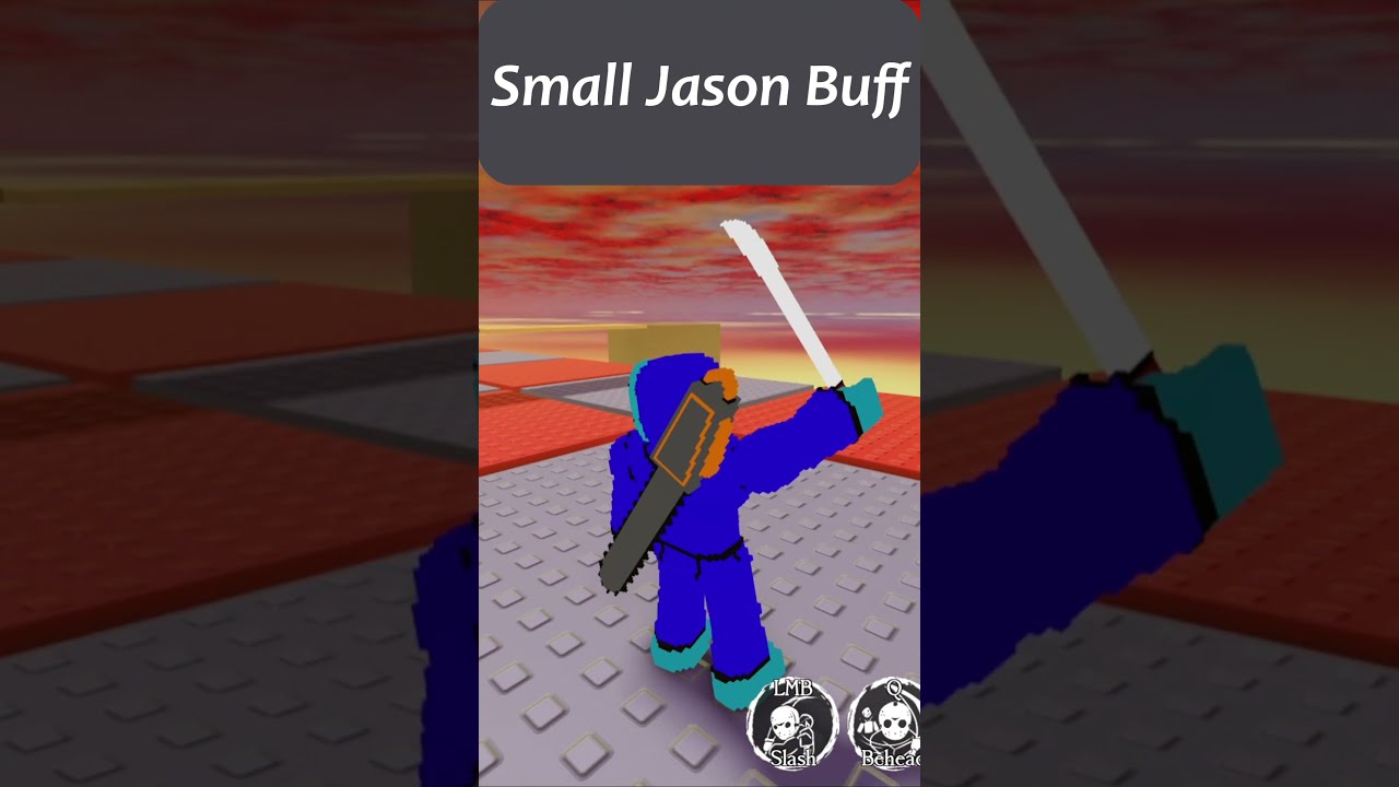 Small Jason Buff Please Check The Sound It Will Boost Engagement Forsaken Roblox Robloxgames