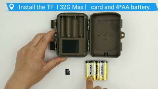 How Do We Setup The Hawkray Trail Camera 20Mp 1080P