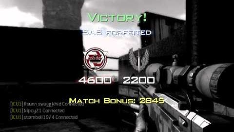 MW3 24-2 On Aground 3v3 FaceOff ( CRAZY )