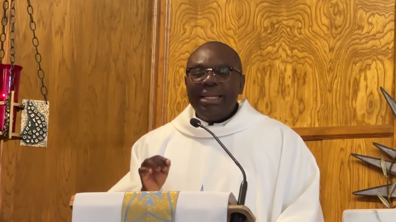GRATEFUL HEARTS, FAITHFUL STEWARDS - Homily by Fr. Chika Kamalu on November 08, 2025