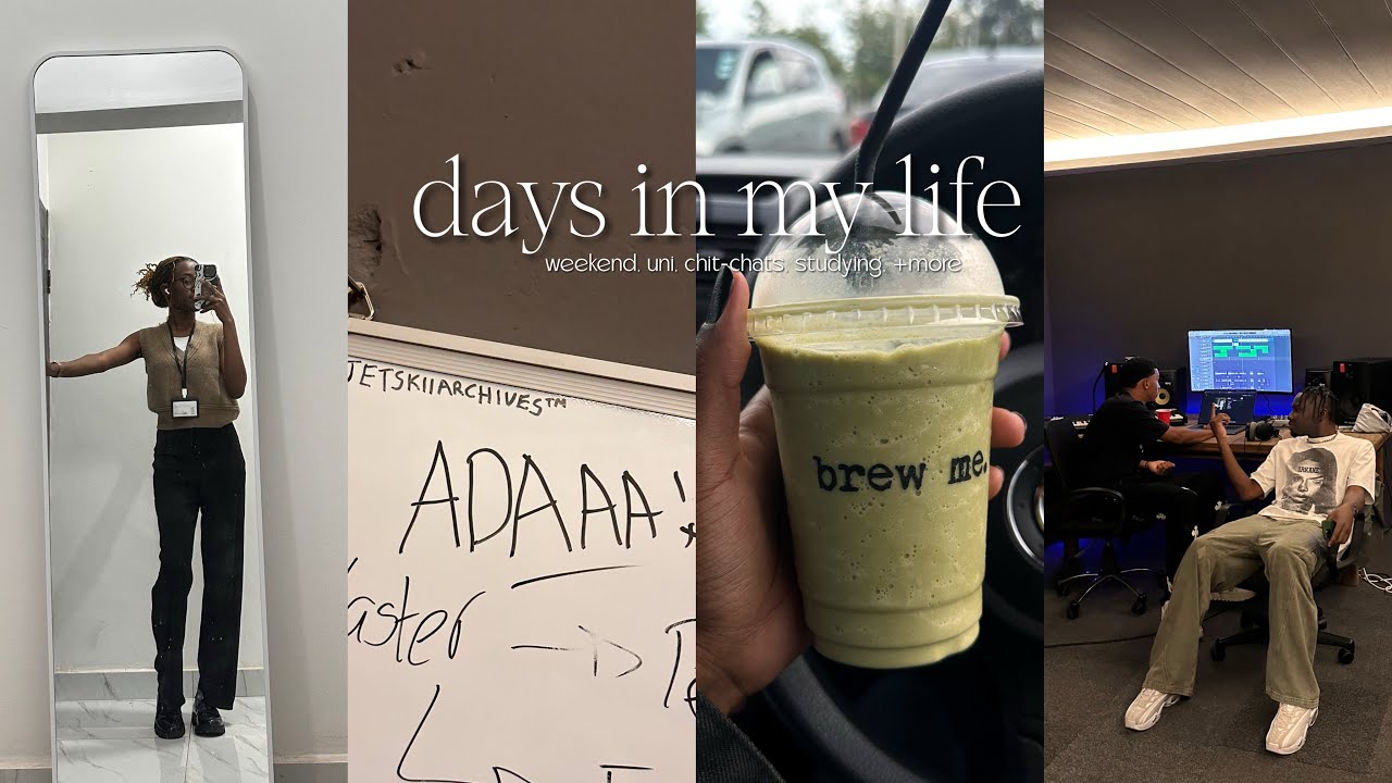 days in my life🌤️ uni duties, chit-chat, studying +more