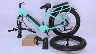 26‘’ fat tire electric bike for men women 30MPH fast Ebike sale commuter bicycle#ebike #electricbike