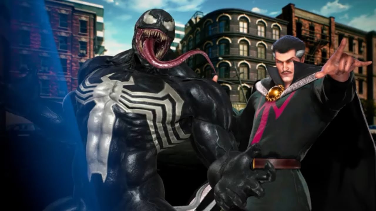 Marvel vs Capcom Infinite: Venom and Doctor Strange arcade playthrough ...