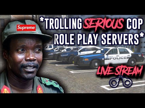 African rebel kony trolling SERIOUS cop roleplay servers! Gta 5 FiveM RP  - African rebel kony trolling SERIOUS cop roleplay servers! Gta 5 FiveM RP 