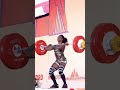 Yenny win gold  133kg clean and jerk world weightlifting championship