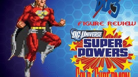 Action Figure Review: Mattel DCUC/Super Powers GOLD SUPERMAN!!!