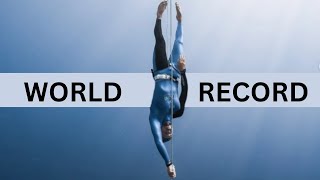 Free Immersion Freediving World Record by Petar Klovar at CMAS Competition 2022