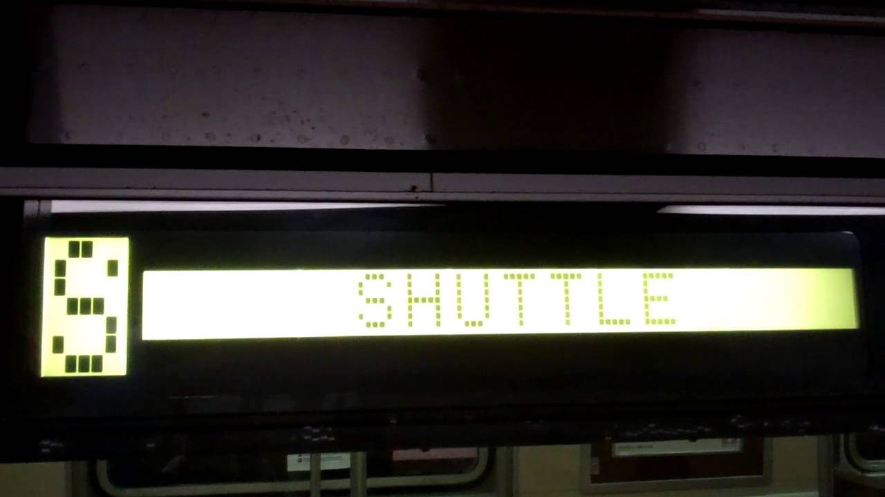 R46 Led Sign R46 A Train with a