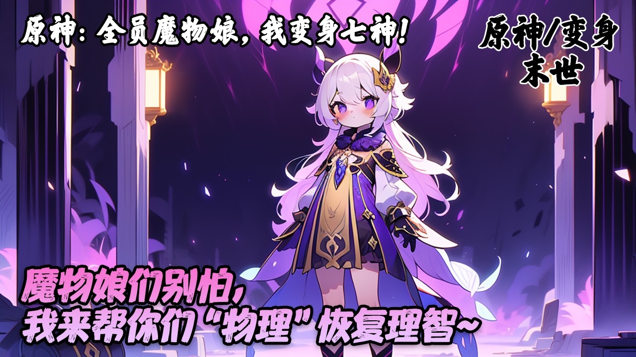 《原神：全员魔物娘，我变身七神！》提瓦特崩坏，角色全变嗜血魔物。危急时刻苏羽觉醒系统，接触魔物就能变身满命角色。那就由我化身七神，把她们一个个打回原形！#变身 #原神
