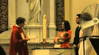 Baptism at St Saviour Church June 12 2011