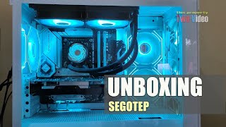 Low Budget Liquid Cooler For Pc Segotep Bevere 240 Argb Black Unboxing