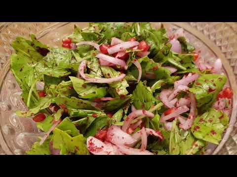 Video: Omeletrulle Og Rødbeder Og Arugula Salat