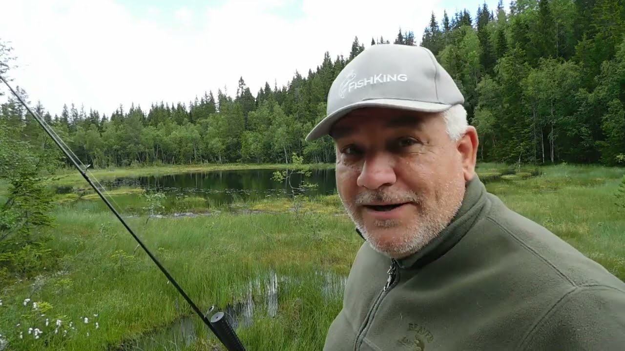 Fiske i ukjent myrvann Episode 1