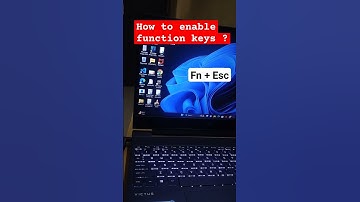 Enable Or Disable Function Fn Keys On Windows 11/10 #functionkey #shorts #shortvideo #keyboard