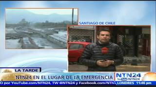 Al menos un muerto, siete desaparecidos y un millar de damnificados por temporal de lluvia en Chile