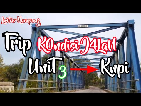 Kondisi jalan unit 3 ke knpi #lintaskampung #kondisijalan #tulangbawang