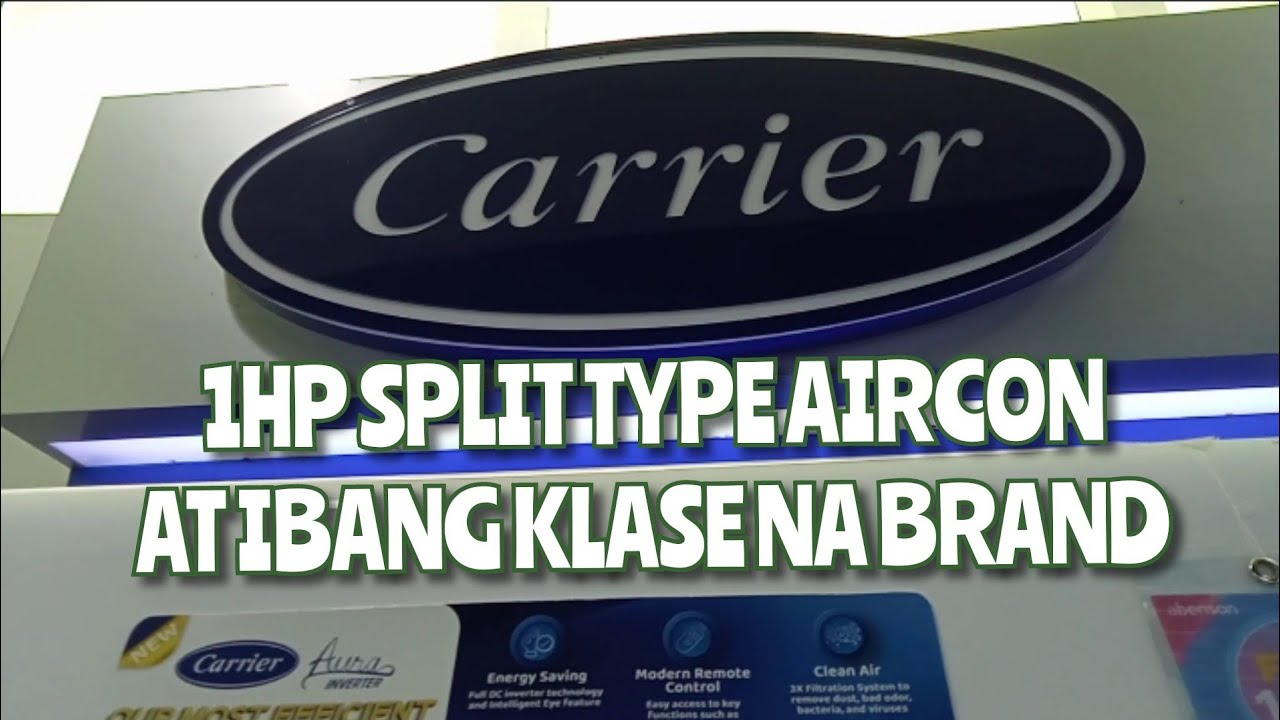 Hanap tayo ng 1HP split type aircon dito sa abenson icm YouTube