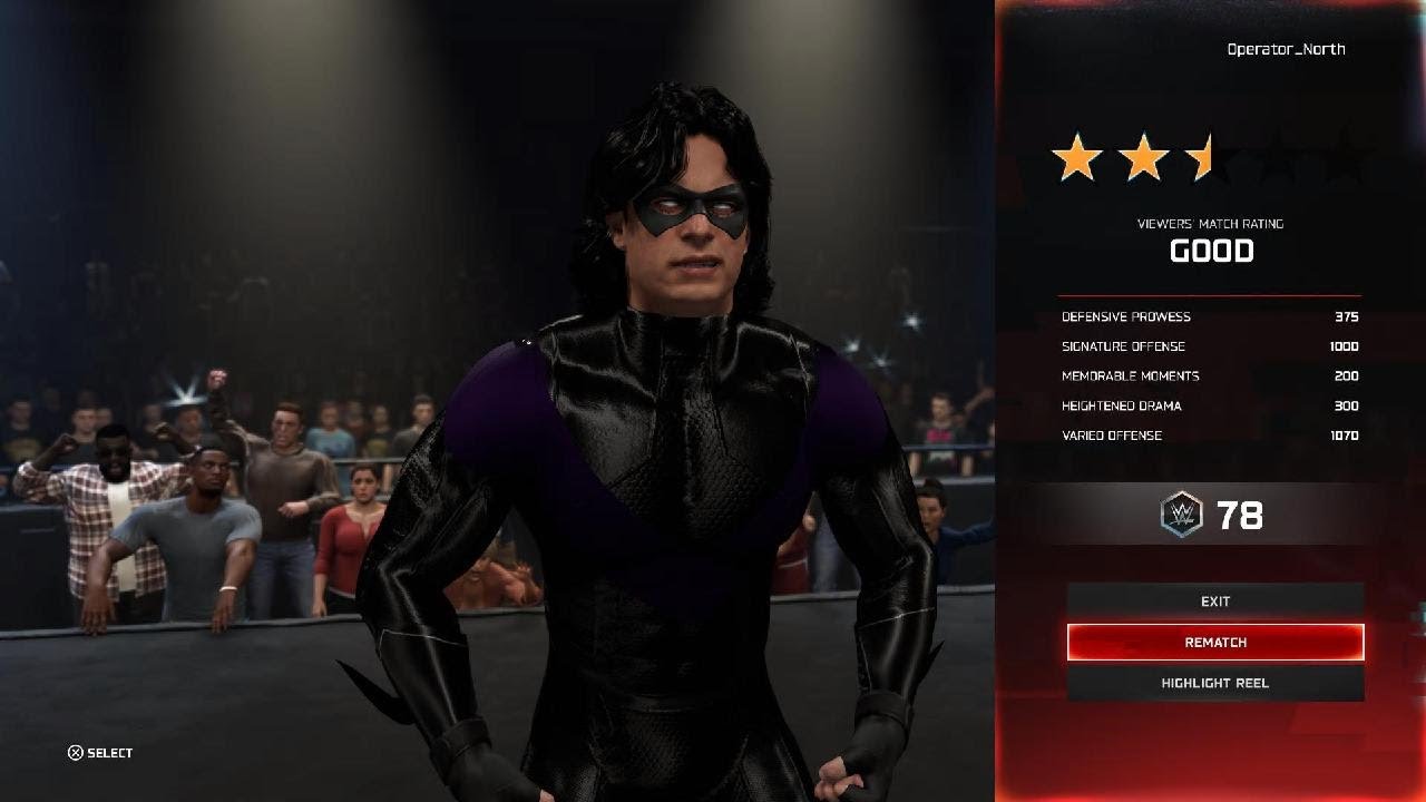 WWE 2K25 nightwing vs batman
