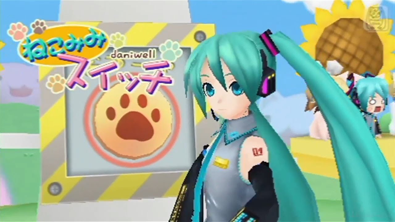 Project Diva - Extend - ねこみみスイッチ - M~Hatsune Miku  {PV}