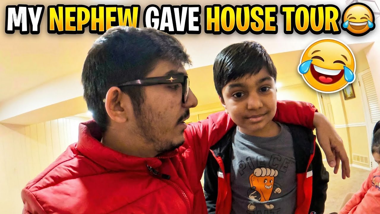 Mara Bhaniya ae aena Ghar nu House Tour Karayu 😂USA House Tour Vlog 🏡💫