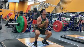 clean to zurcher squat PR