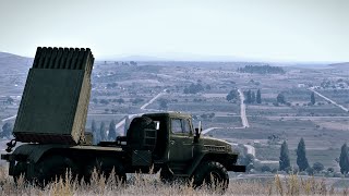 3 Çoklu Roketatar Füzesi Rusya Tank Konvoy Yok Etme Simülesi - Arma 3 Simulation Savaşı - Ukrayna