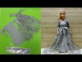 Easy and Beautiful DIY Barbie Doll Dresses&13