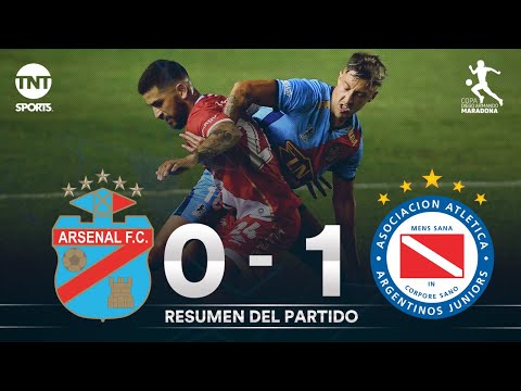 Resumen de Arsenal vs Argentinos Juniors (0-1) | Fecha 2 Grupo A - Fase Campeón Copa Diego Maradona