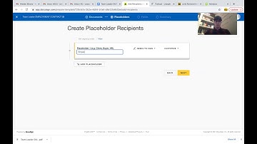 How to Create Employment Contract on Docusign.com