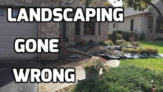 How to make $2000 Even on a Landscape Design (gone wrong) This simple Grading project went all wrong. We cover Projected profits Vs Actual profits after this mistake. Also how to respond ...