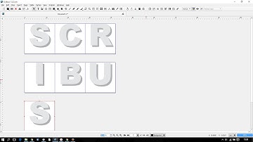 Scribus - A cool feature with big letters