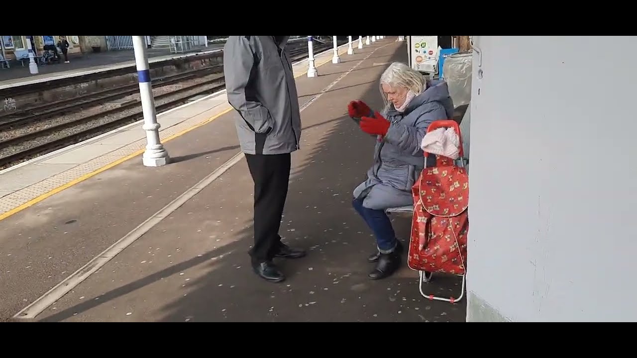 21 February 2025 At Maidstone West Railway Station