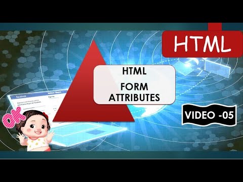 HTML FORM ATTRIBUTES